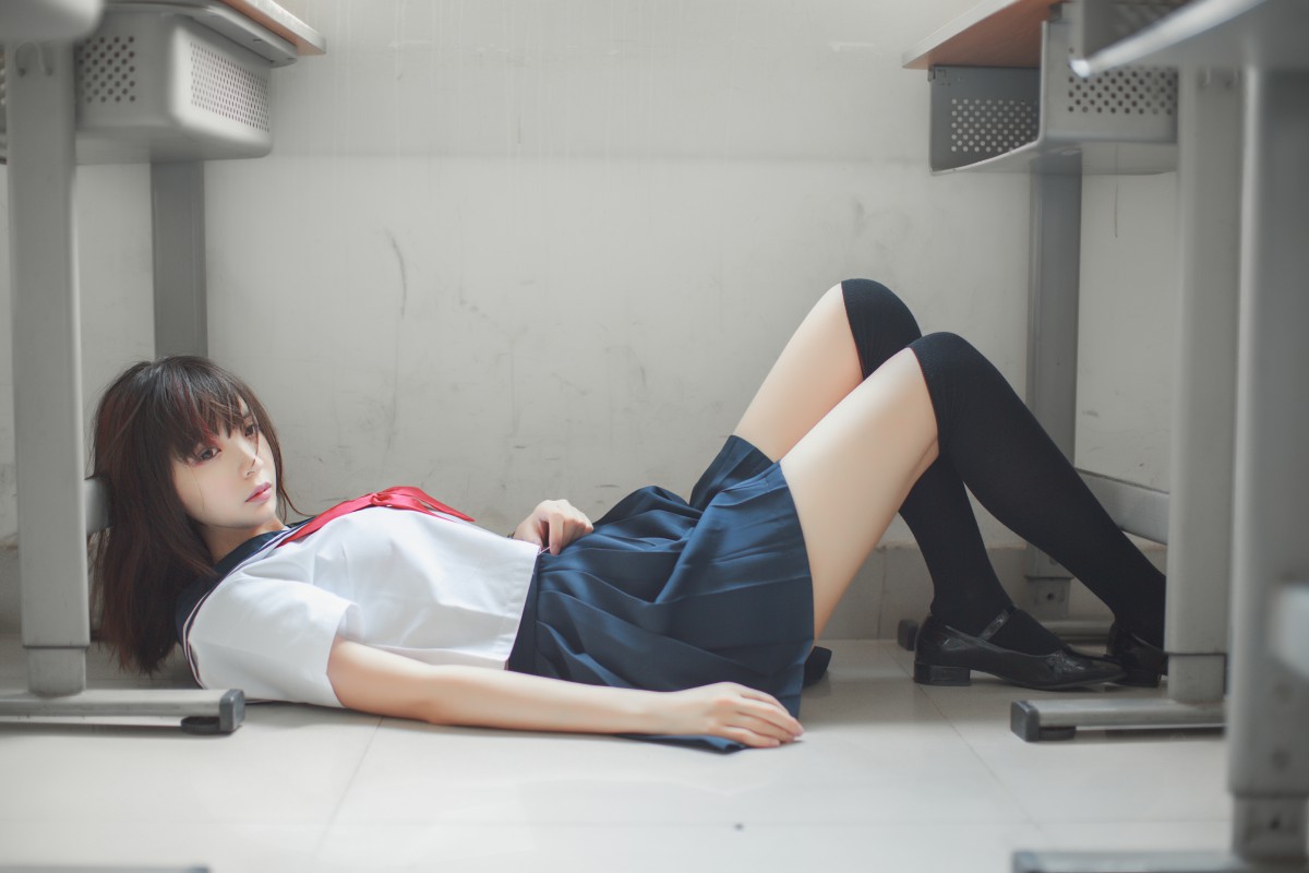 图片[28]-COS美女 疯猫ss – 同桌的水手服 – COSPLAY-小爱·美女部落