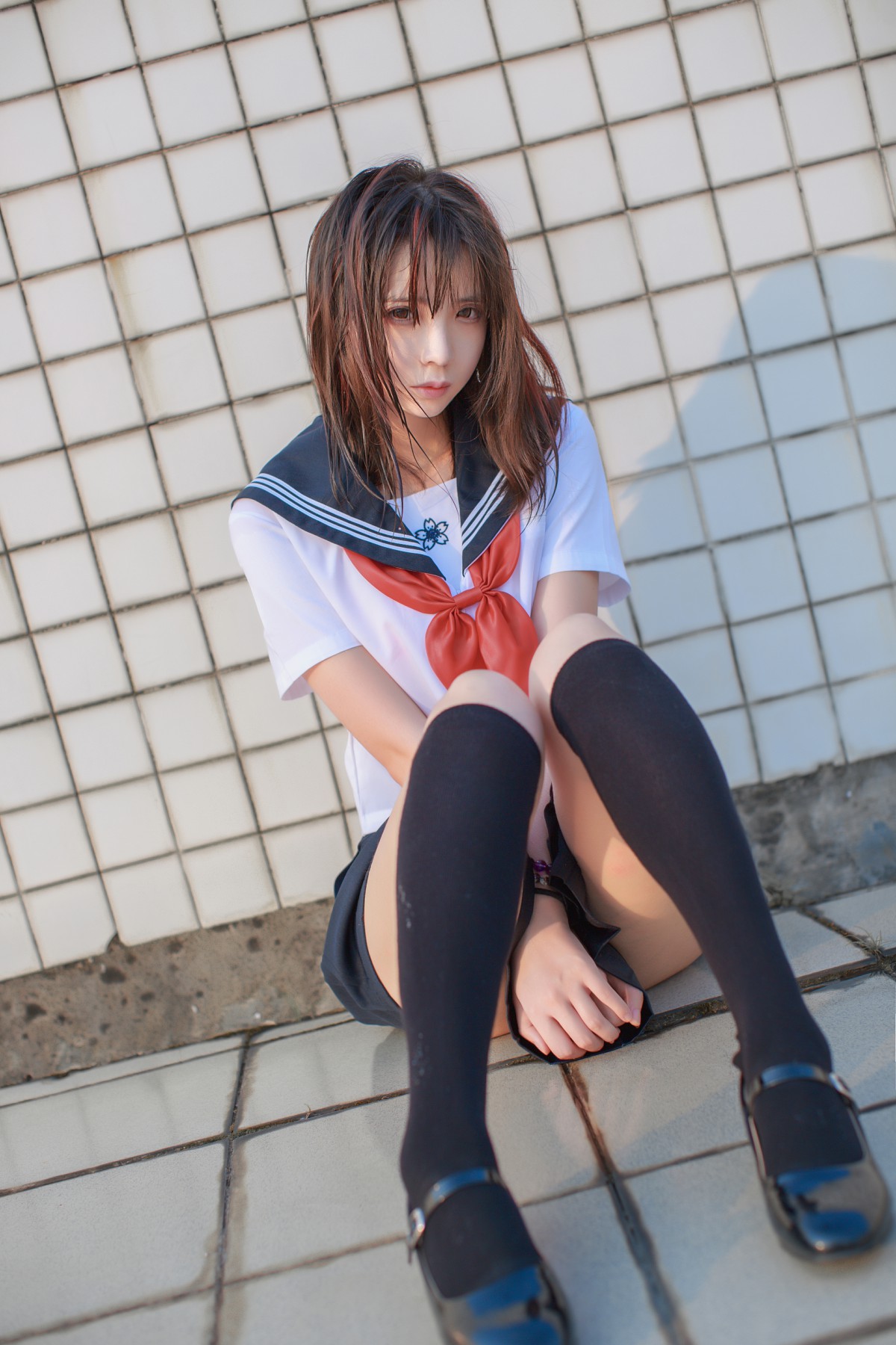 图片[41]-COS美女 疯猫ss – 同桌的水手服 – COSPLAY-小爱·美女部落