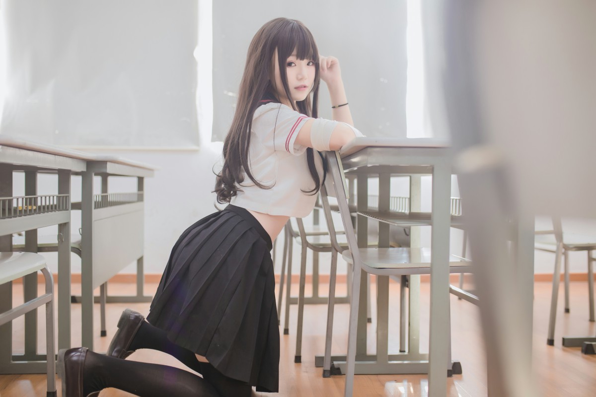 图片[15]-性感人气COSER Yoko宅夏Cos – 黑丝JK – COSPLAY-小爱·美女部落