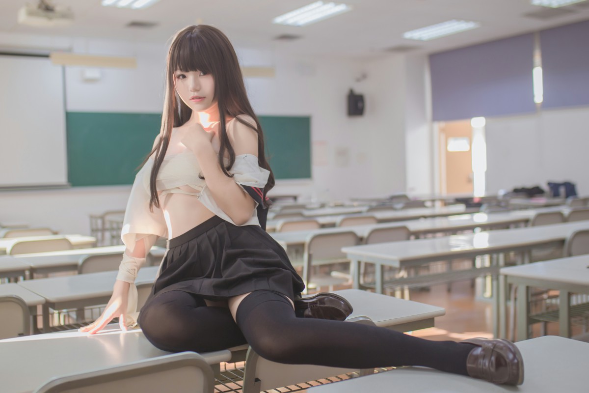 图片[24]-性感人气COSER Yoko宅夏Cos – 黑丝JK – COSPLAY-小爱·美女部落