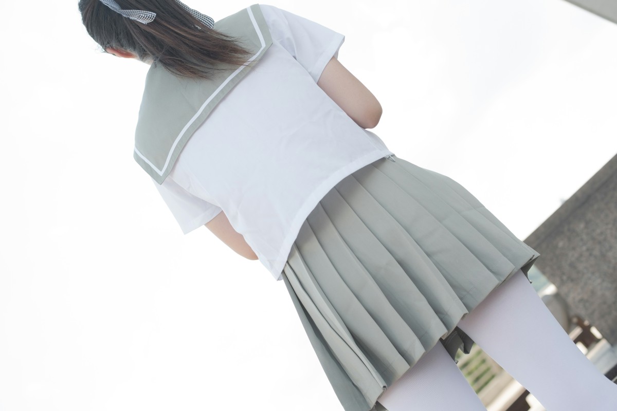 图片[18]-[森萝财团]R15-026JK白丝户外 – COSPLAY-小爱·美女部落