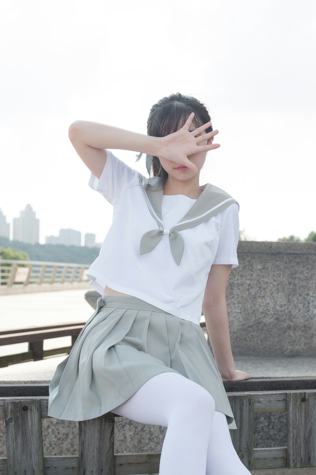 图片[19]-[森萝财团]R15-026JK白丝户外 – COSPLAY-小爱·美女部落