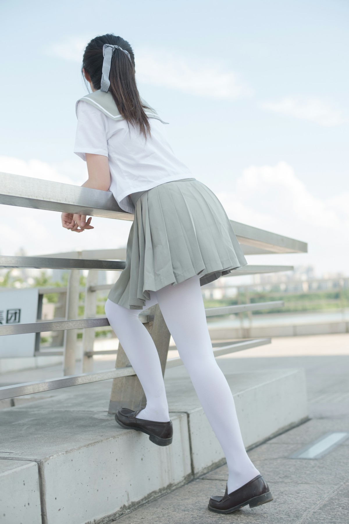 图片[22]-[森萝财团]R15-026JK白丝户外 – COSPLAY-小爱·美女部落