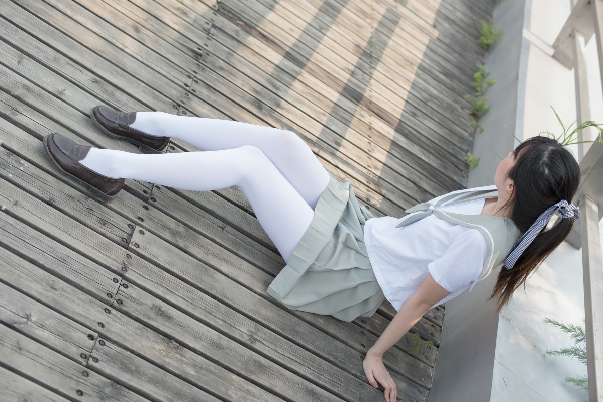 图片[51]-[森萝财团]R15-026JK白丝户外 – COSPLAY-小爱·美女部落