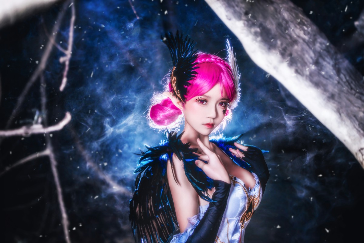 萝莉风COS 桜桃喵 – 小乔天鹅之梦 – COSPLAY-小爱·美女部落