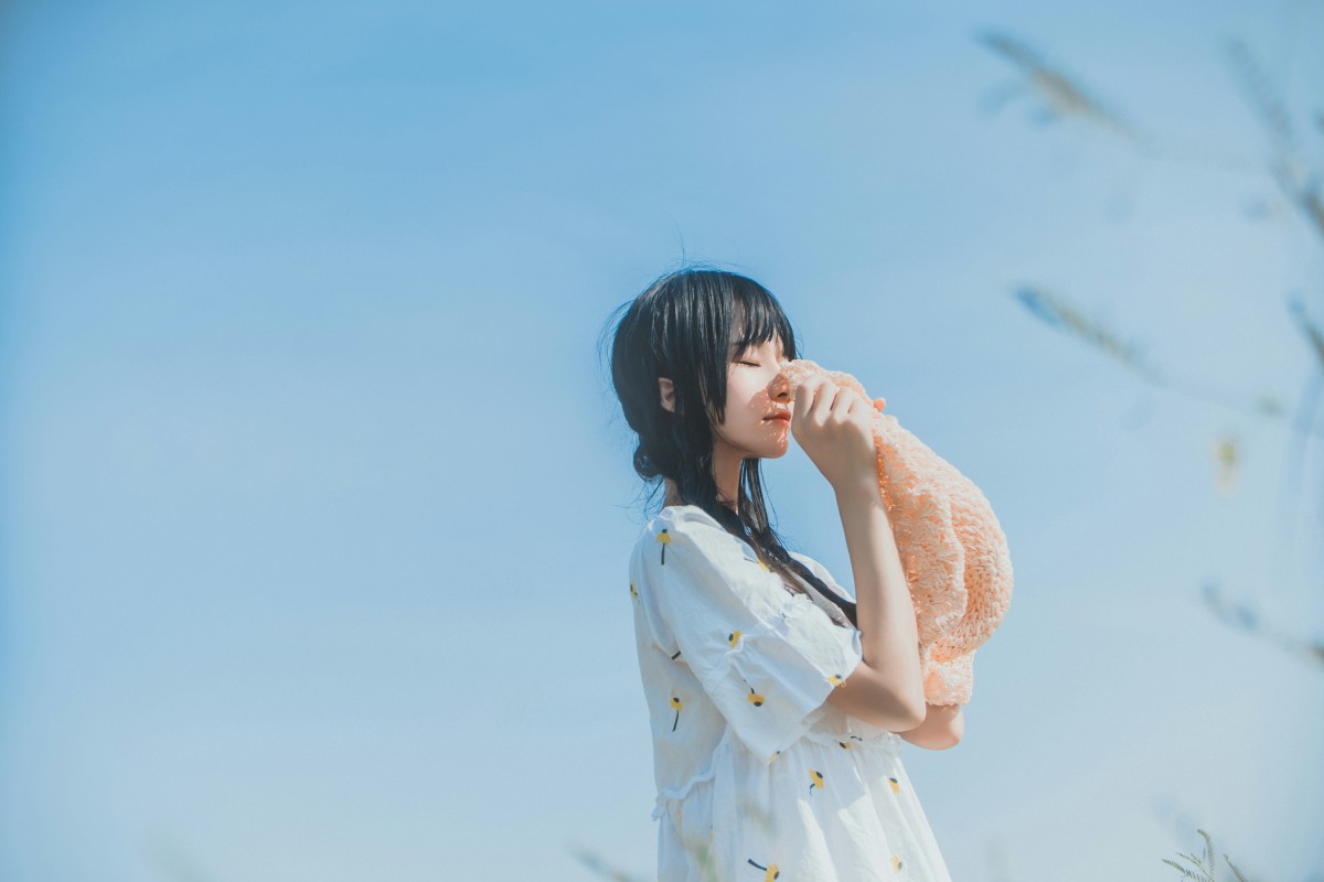 萝莉风COS 桜桃喵 – 田野 – COSPLAY-小爱·美女部落
