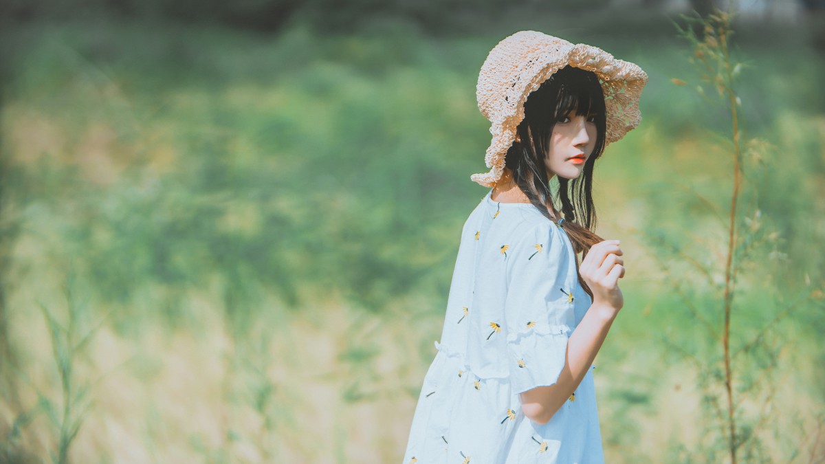 图片[6]-萝莉风COS 桜桃喵 – 田野 – COSPLAY-小爱·美女部落