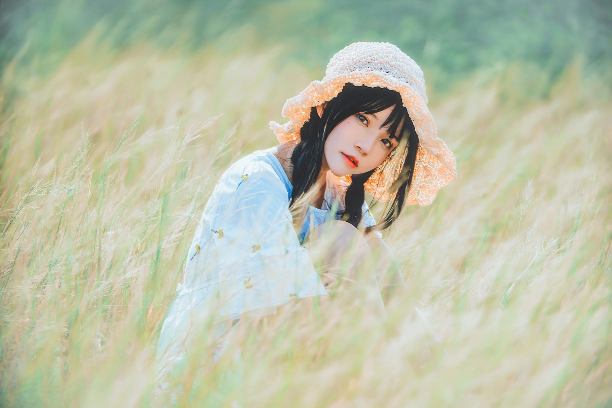 图片[13]-萝莉风COS 桜桃喵 – 田野 – COSPLAY-小爱·美女部落