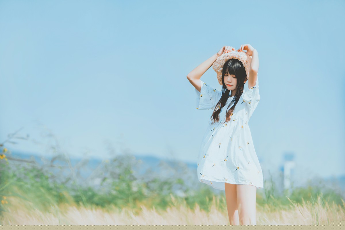 图片[16]-萝莉风COS 桜桃喵 – 田野 – COSPLAY-小爱·美女部落