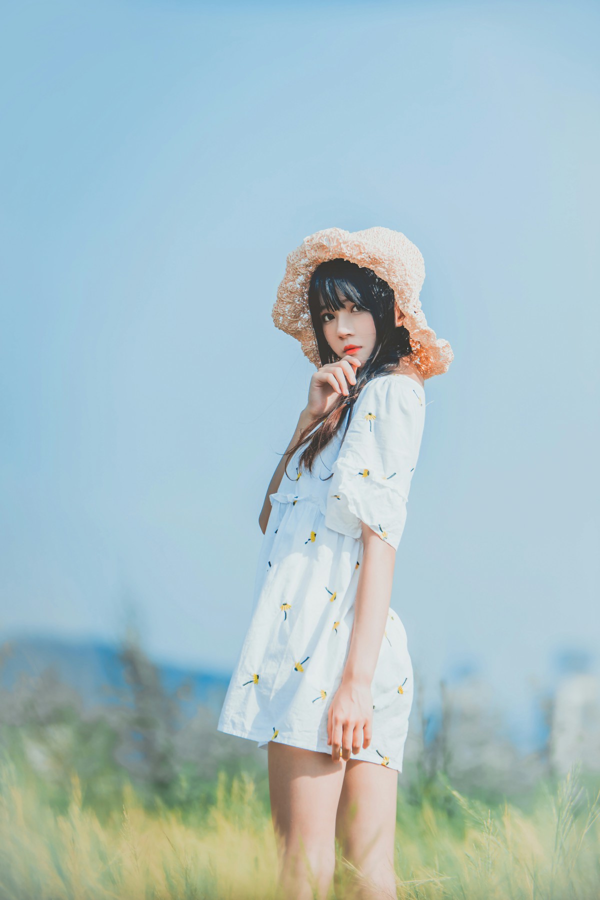 图片[20]-萝莉风COS 桜桃喵 – 田野 – COSPLAY-小爱·美女部落