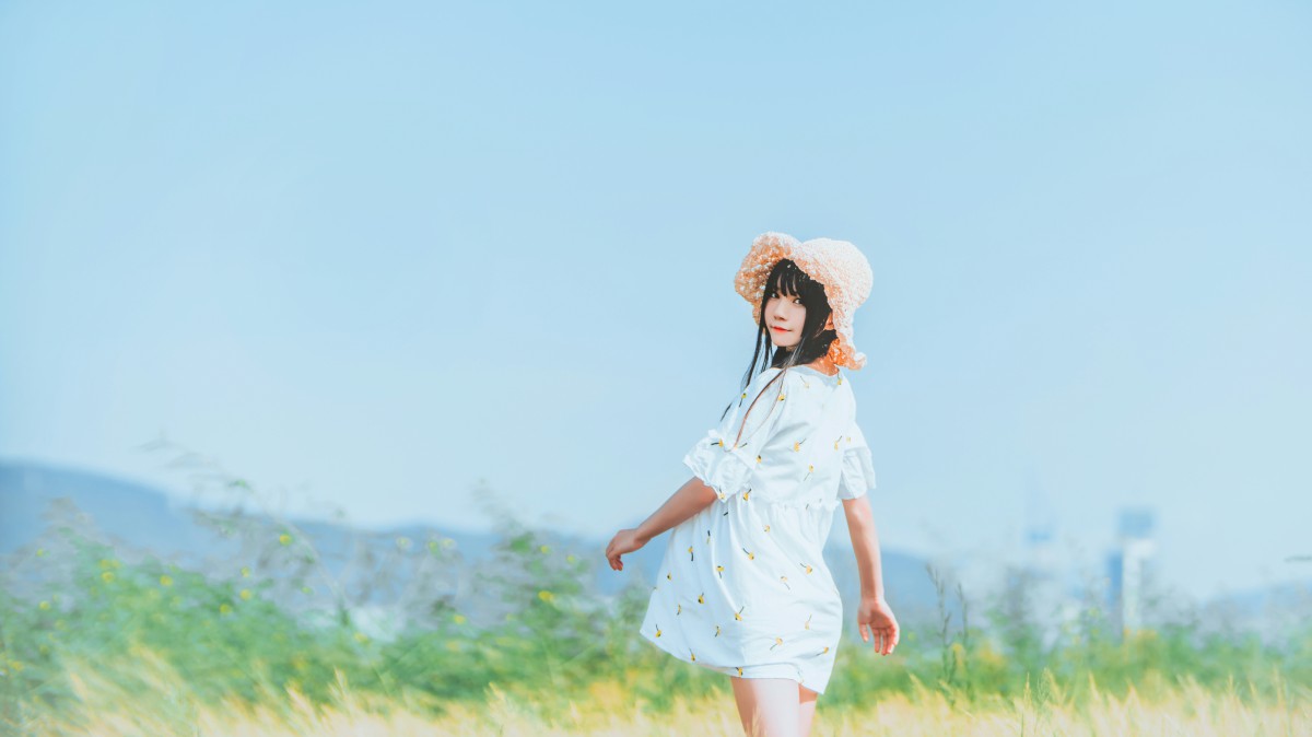 图片[21]-萝莉风COS 桜桃喵 – 田野 – COSPLAY-小爱·美女部落