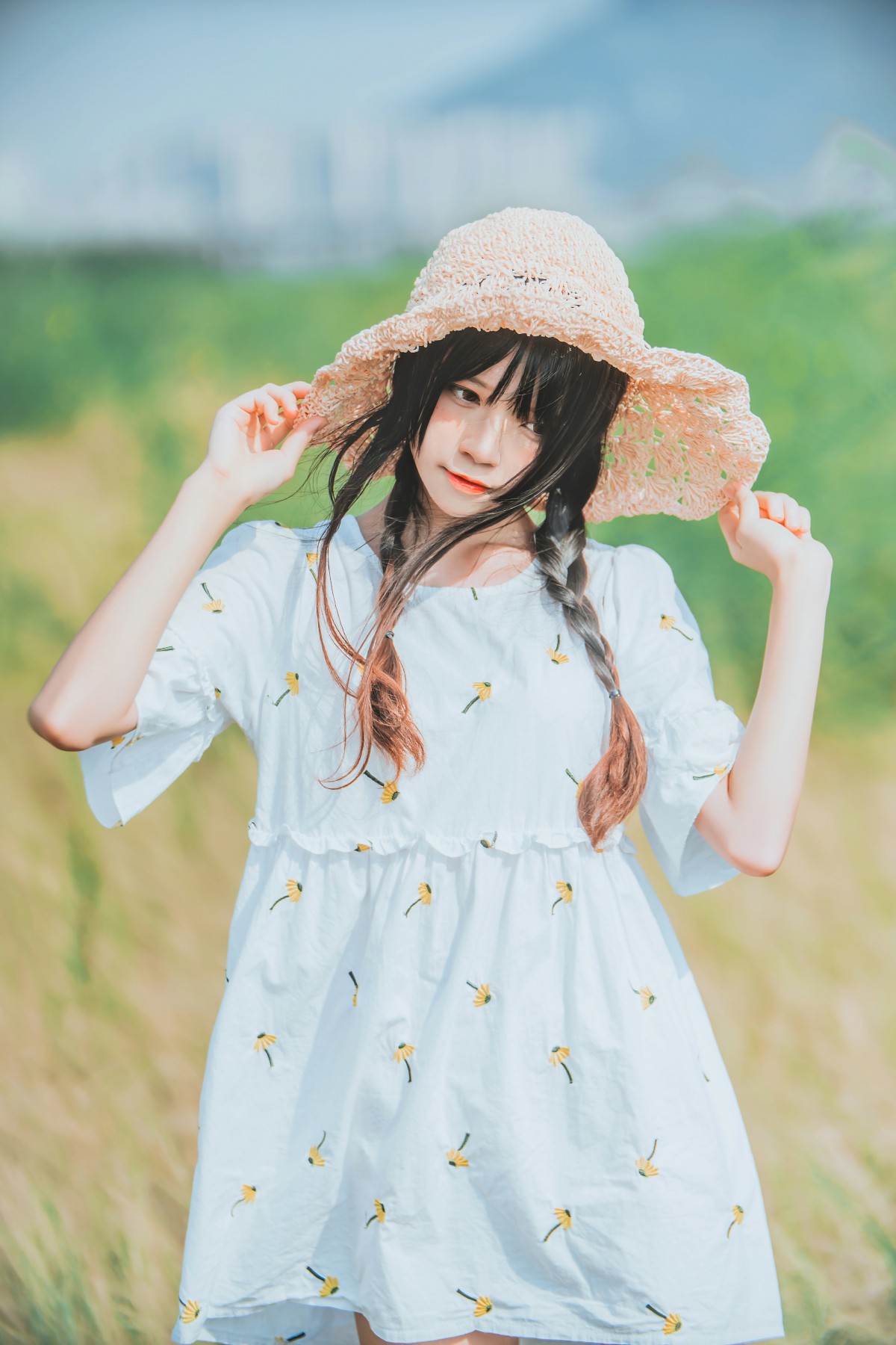 图片[22]-萝莉风COS 桜桃喵 – 田野 – COSPLAY-小爱·美女部落