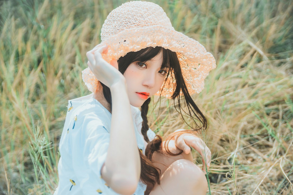 图片[25]-萝莉风COS 桜桃喵 – 田野 – COSPLAY-小爱·美女部落