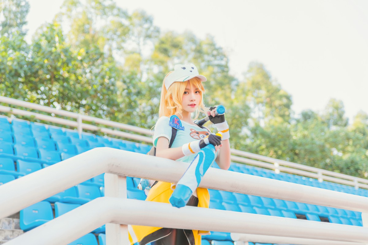 萝莉风COS 桜桃喵 – 花木兰青春决赛季 – COSPLAY-小爱·美女部落