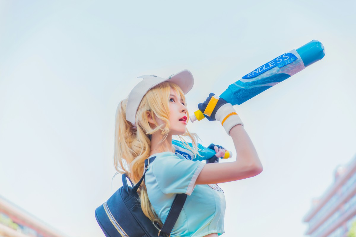 图片[4]-萝莉风COS 桜桃喵 – 花木兰青春决赛季 – COSPLAY-小爱·美女部落