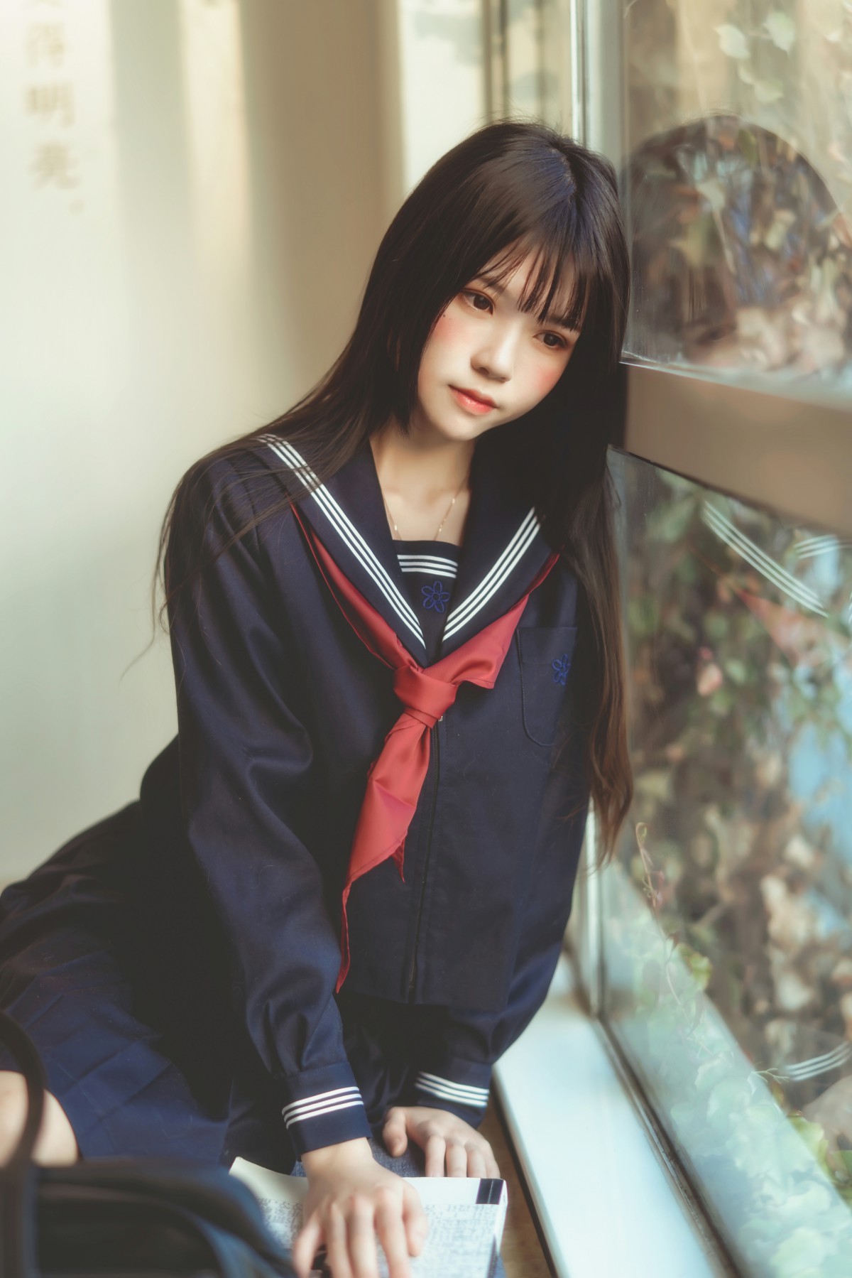 图片[29]-萝莉风COS 桜桃喵 – 黑色水手服 – COSPLAY-小爱·美女部落