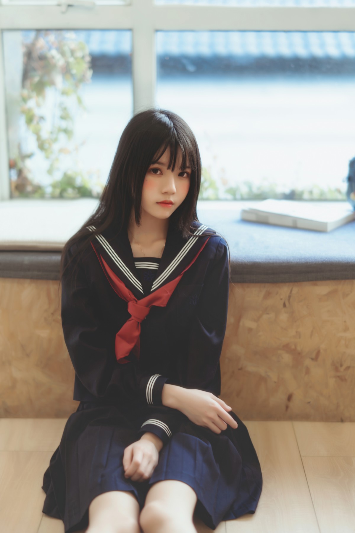 图片[32]-萝莉风COS 桜桃喵 – 黑色水手服 – COSPLAY-小爱·美女部落