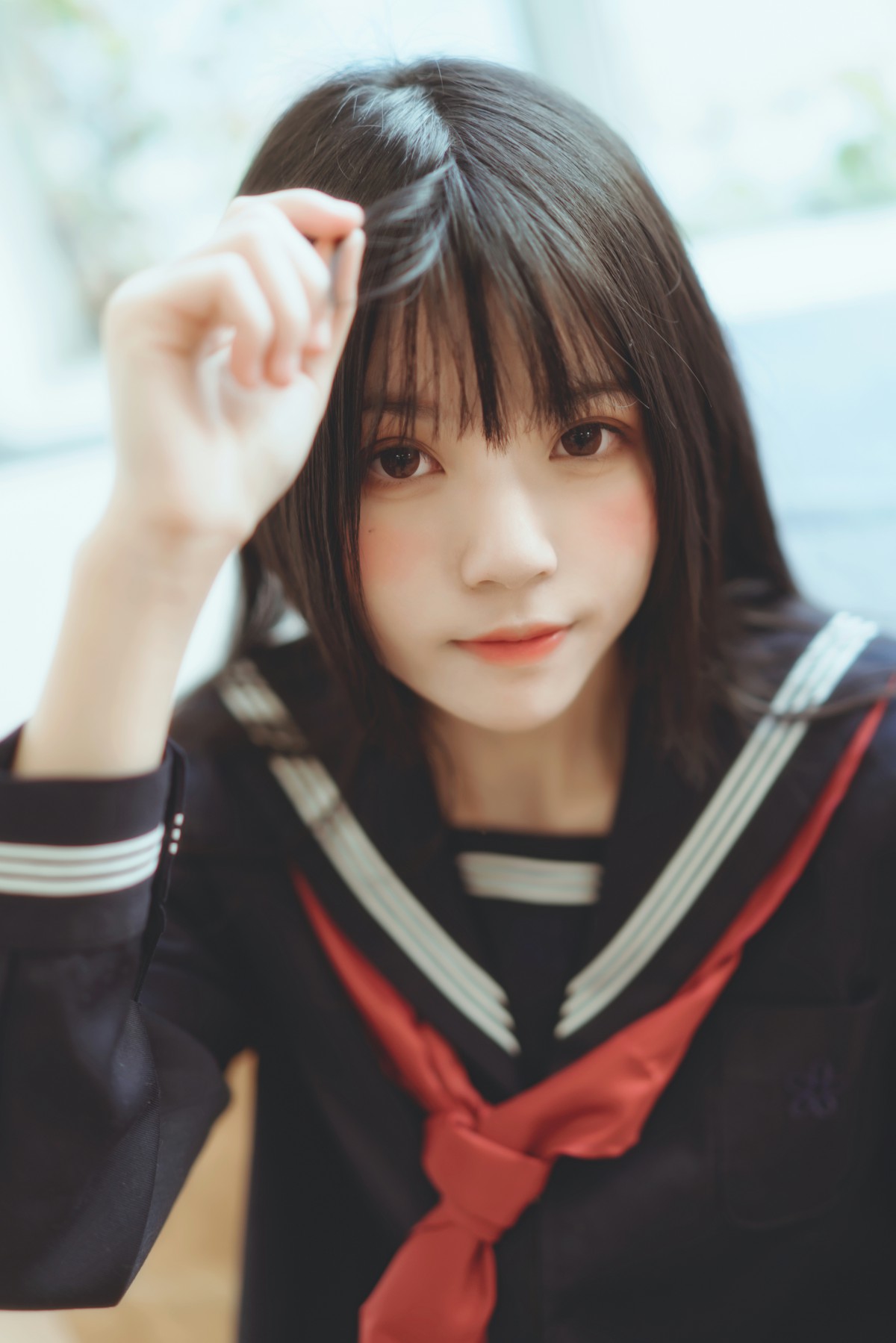 图片[33]-萝莉风COS 桜桃喵 – 黑色水手服 – COSPLAY-小爱·美女部落
