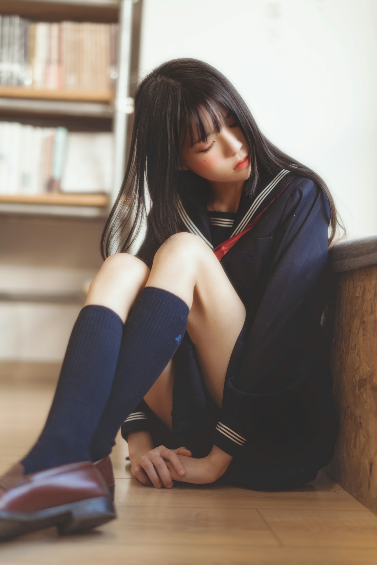 图片[39]-萝莉风COS 桜桃喵 – 黑色水手服 – COSPLAY-小爱·美女部落
