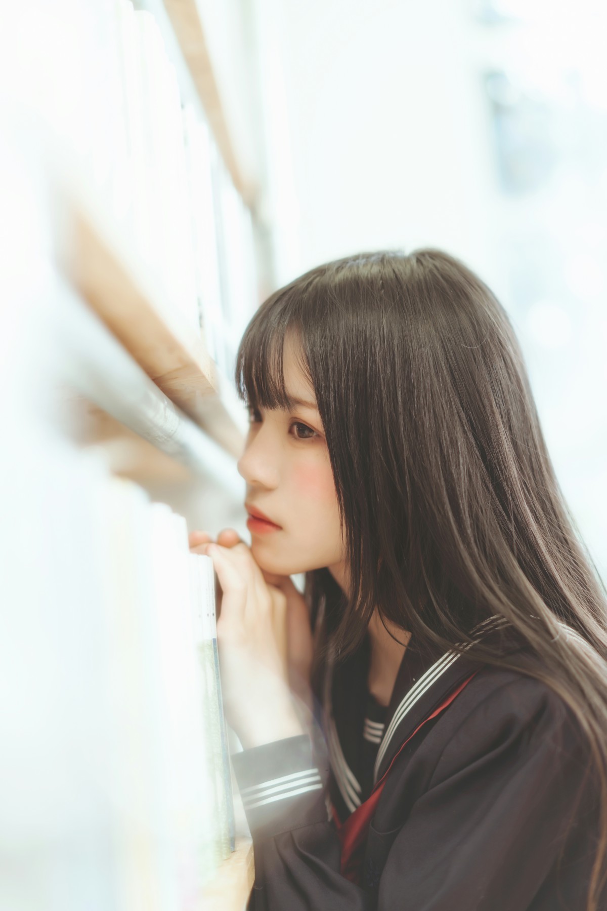 图片[44]-萝莉风COS 桜桃喵 – 黑色水手服 – COSPLAY-小爱·美女部落