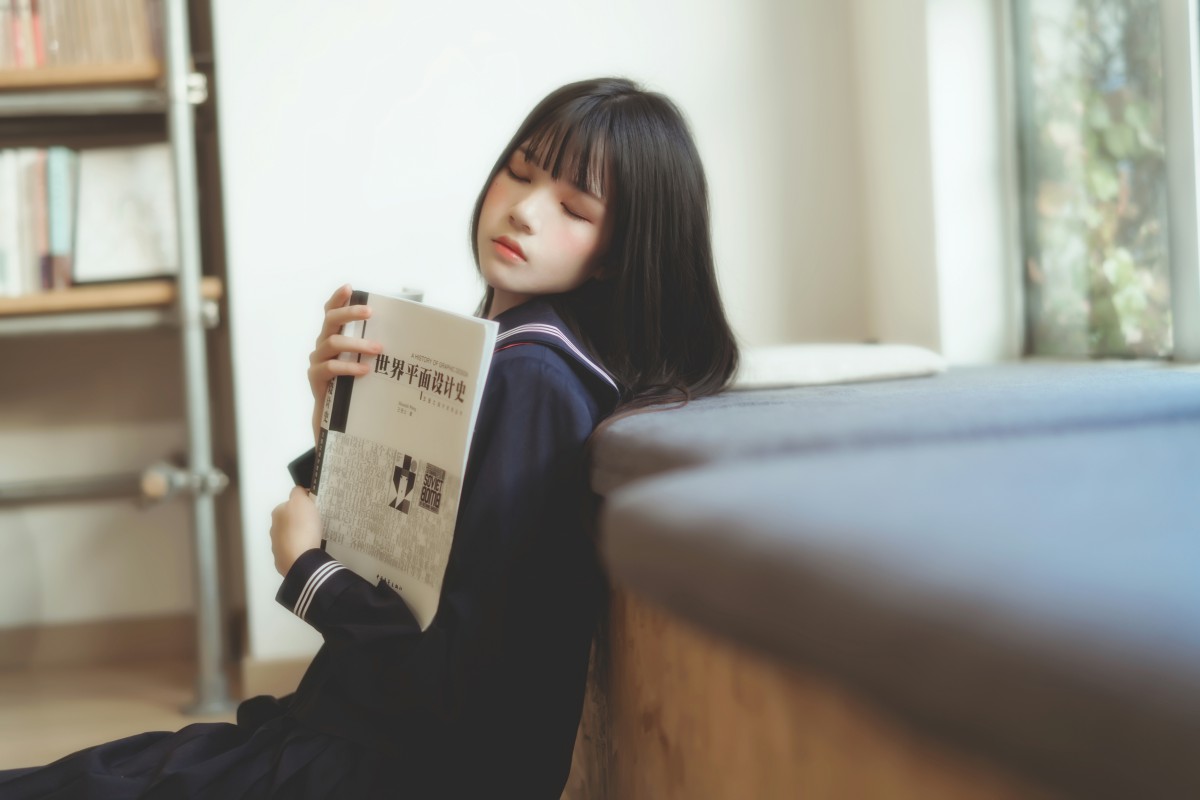 图片[50]-萝莉风COS 桜桃喵 – 黑色水手服 – COSPLAY-小爱·美女部落