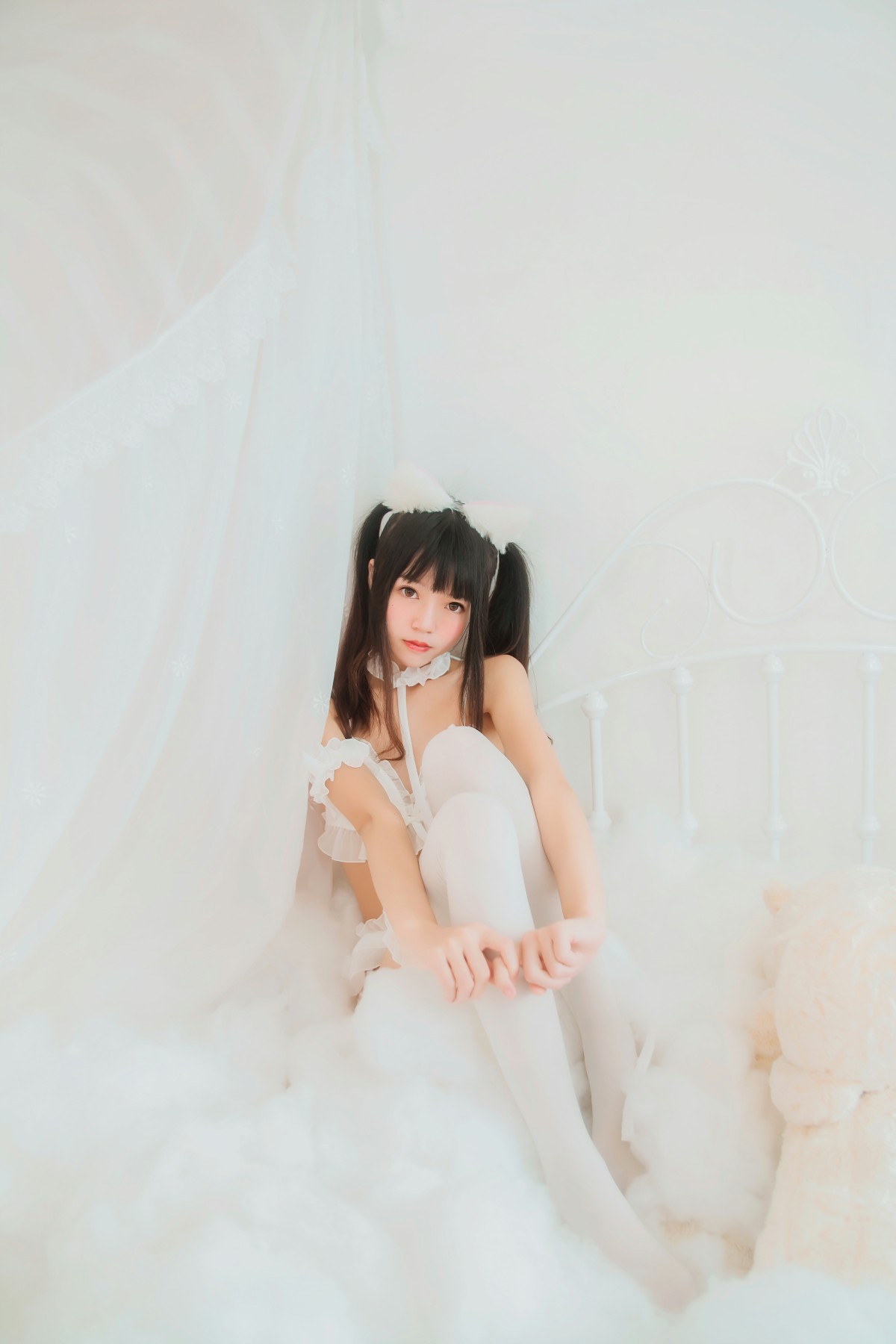 图片[5]-萝莉风COS 桜桃喵 – 白猫 – COSPLAY-小爱·美女部落