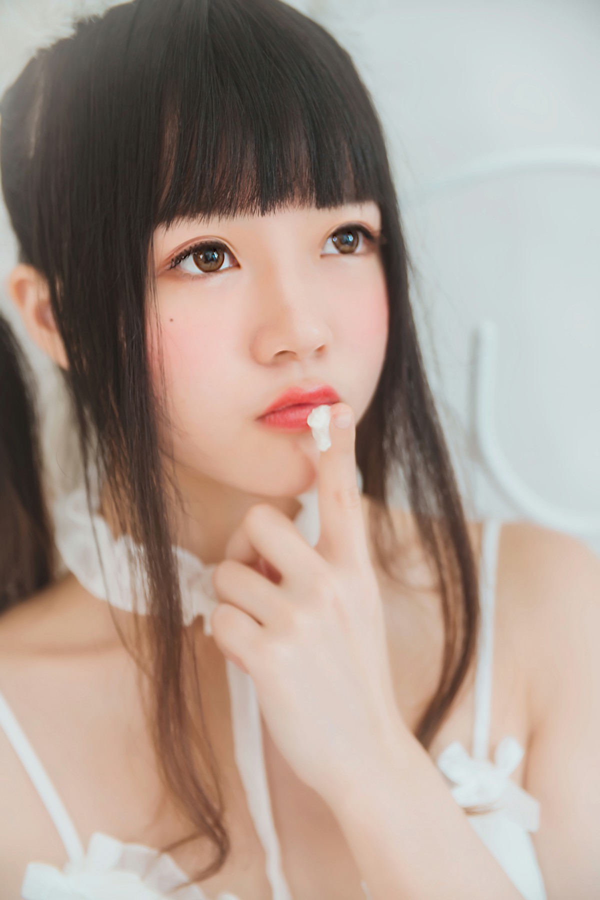 图片[4]-萝莉风COS 桜桃喵 – 白猫 – COSPLAY-小爱·美女部落