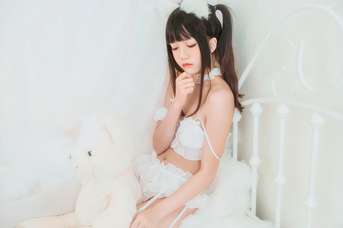 图片[14]-萝莉风COS 桜桃喵 – 白猫 – COSPLAY-小爱·美女部落