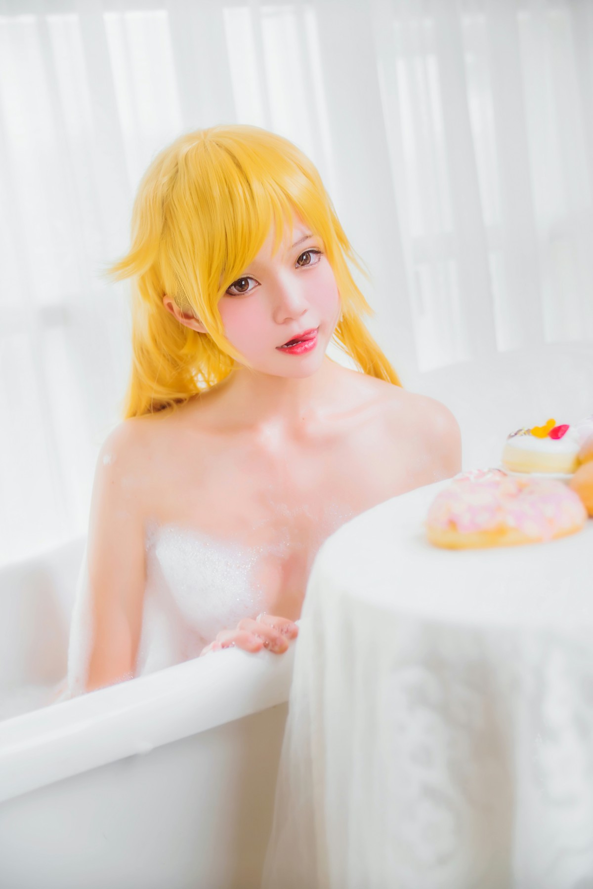 图片[16]-萝莉风COS 桜桃喵 – 小忍浴缸 – COSPLAY-小爱·美女部落