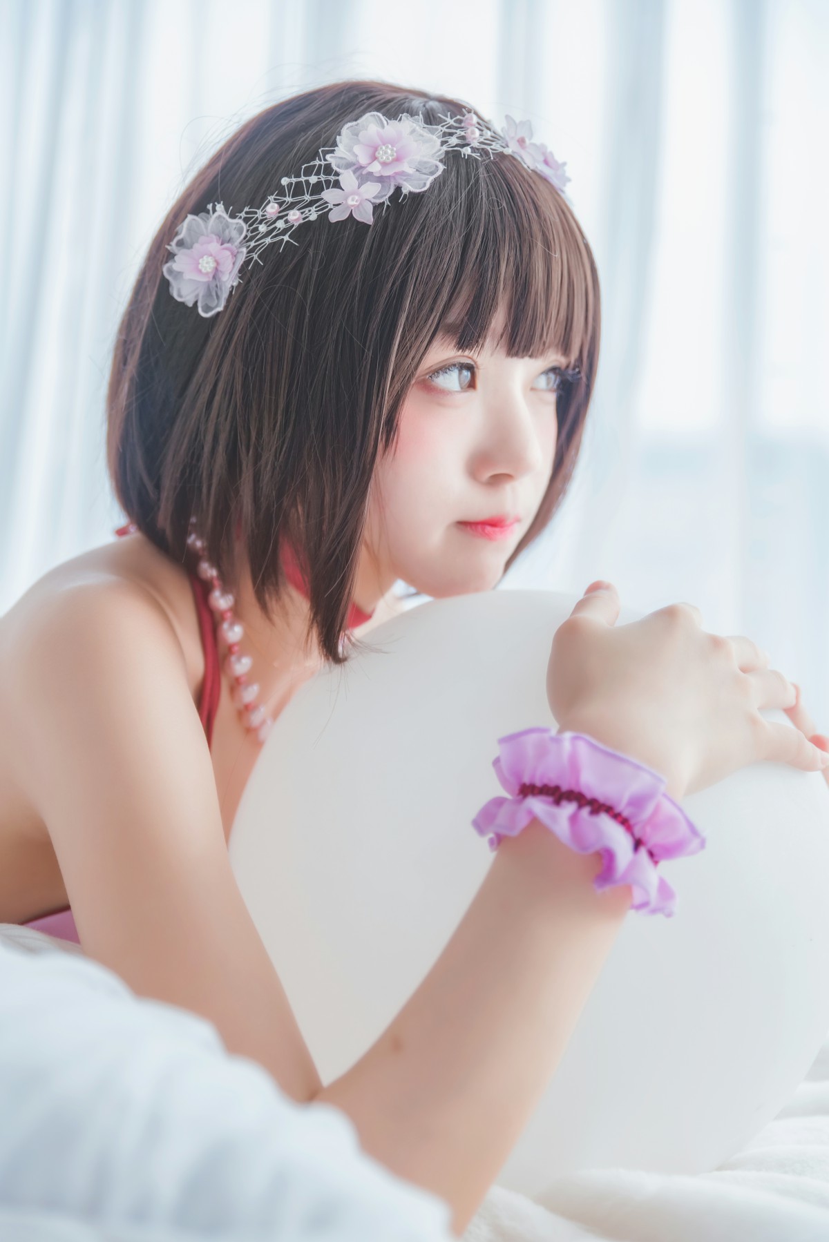 图片[25]-萝莉风COS 桜桃喵 – 加藤惠系列之小睡裙 – COSPLAY-小爱·美女部落