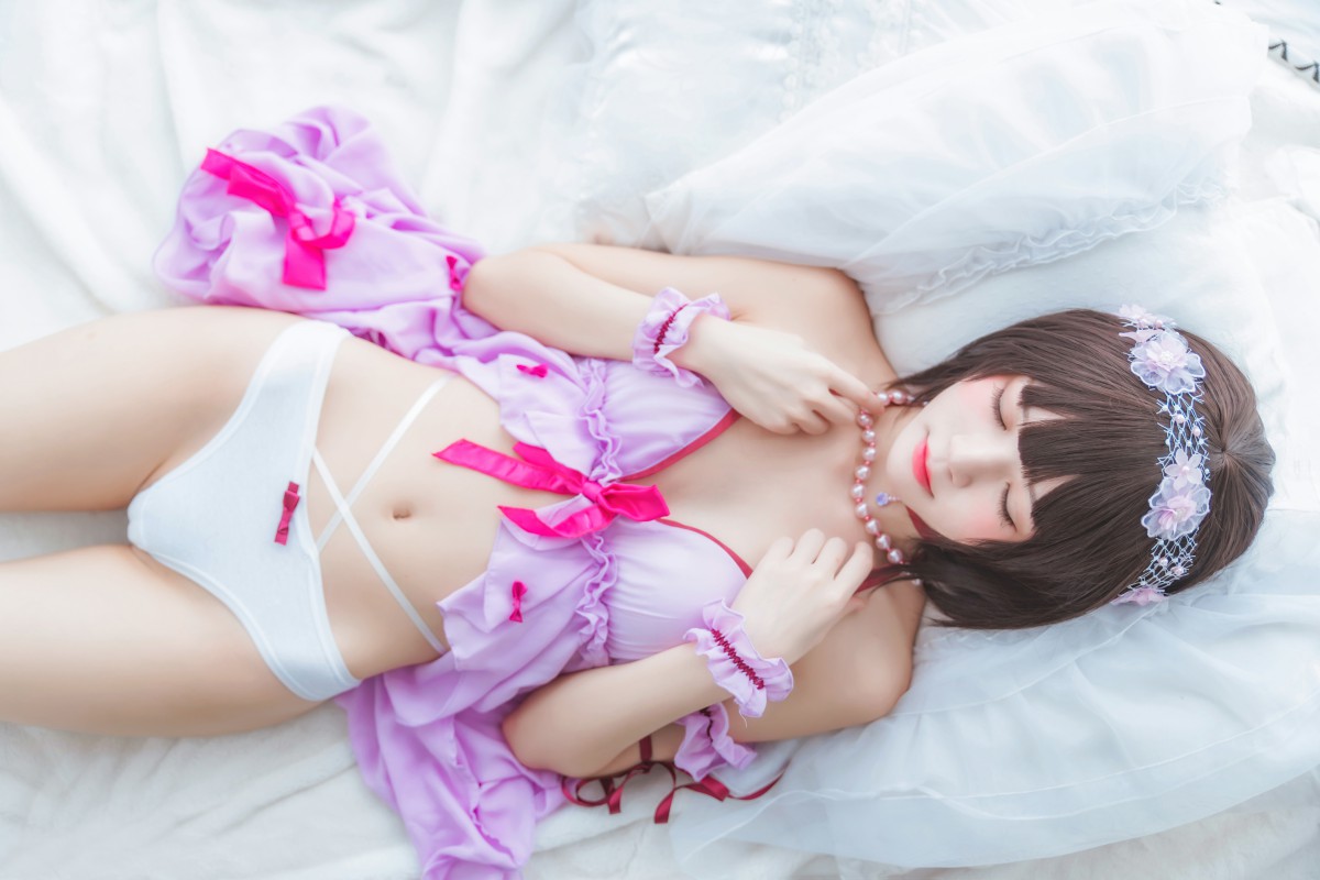 图片[31]-萝莉风COS 桜桃喵 – 加藤惠系列之小睡裙 – COSPLAY-小爱·美女部落