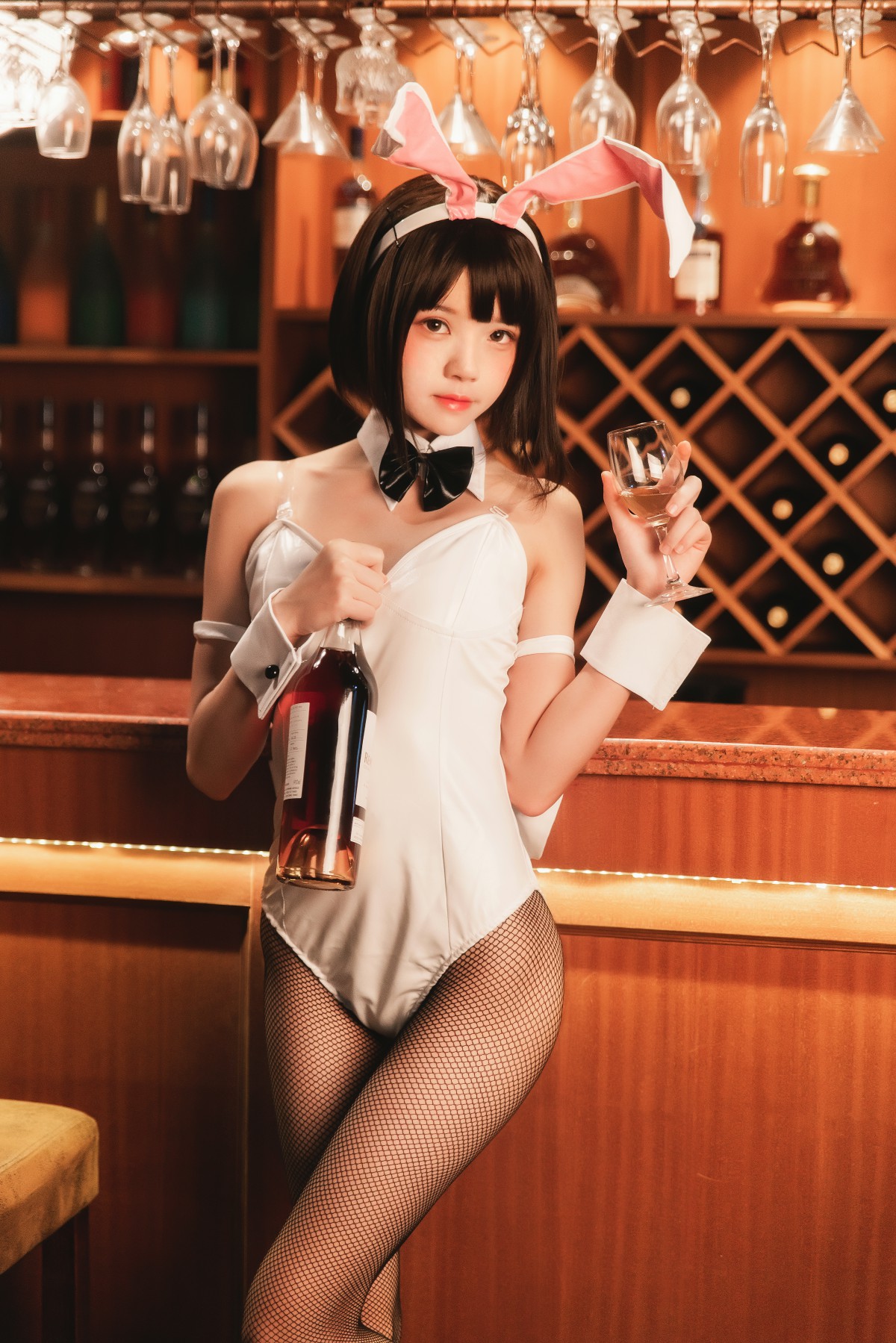 图片[13]-萝莉风COS 桜桃喵 – 加藤惠系列之兔女郎 – COSPLAY-小爱·美女部落