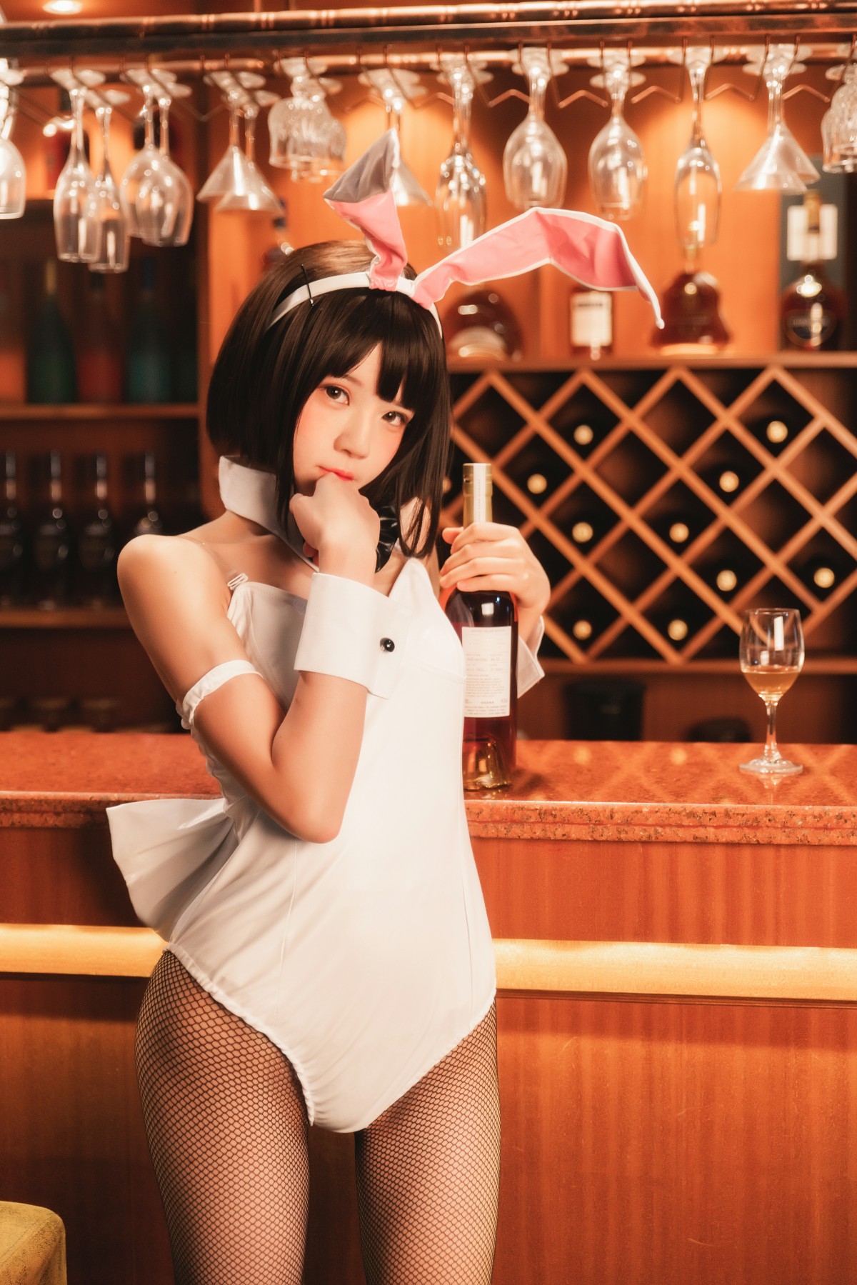 图片[15]-萝莉风COS 桜桃喵 – 加藤惠系列之兔女郎 – COSPLAY-小爱·美女部落