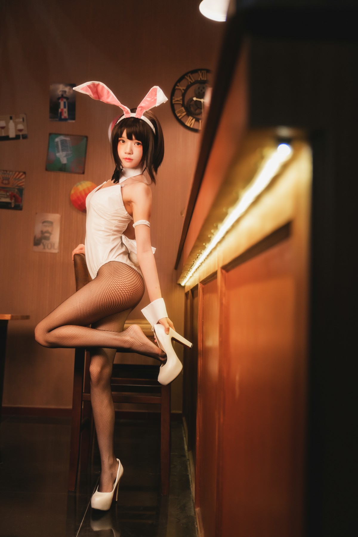 图片[24]-萝莉风COS 桜桃喵 – 加藤惠系列之兔女郎 – COSPLAY-小爱·美女部落