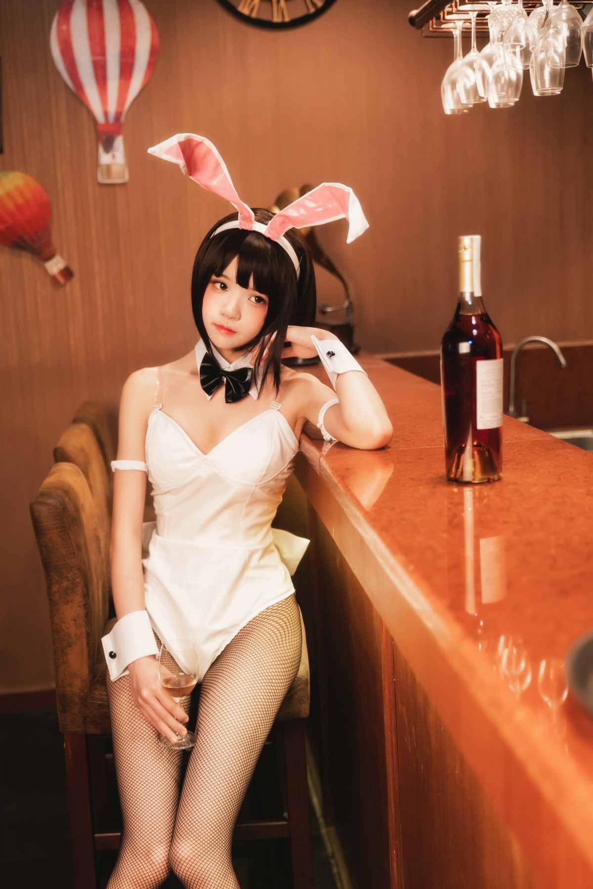 图片[26]-萝莉风COS 桜桃喵 – 加藤惠系列之兔女郎 – COSPLAY-小爱·美女部落
