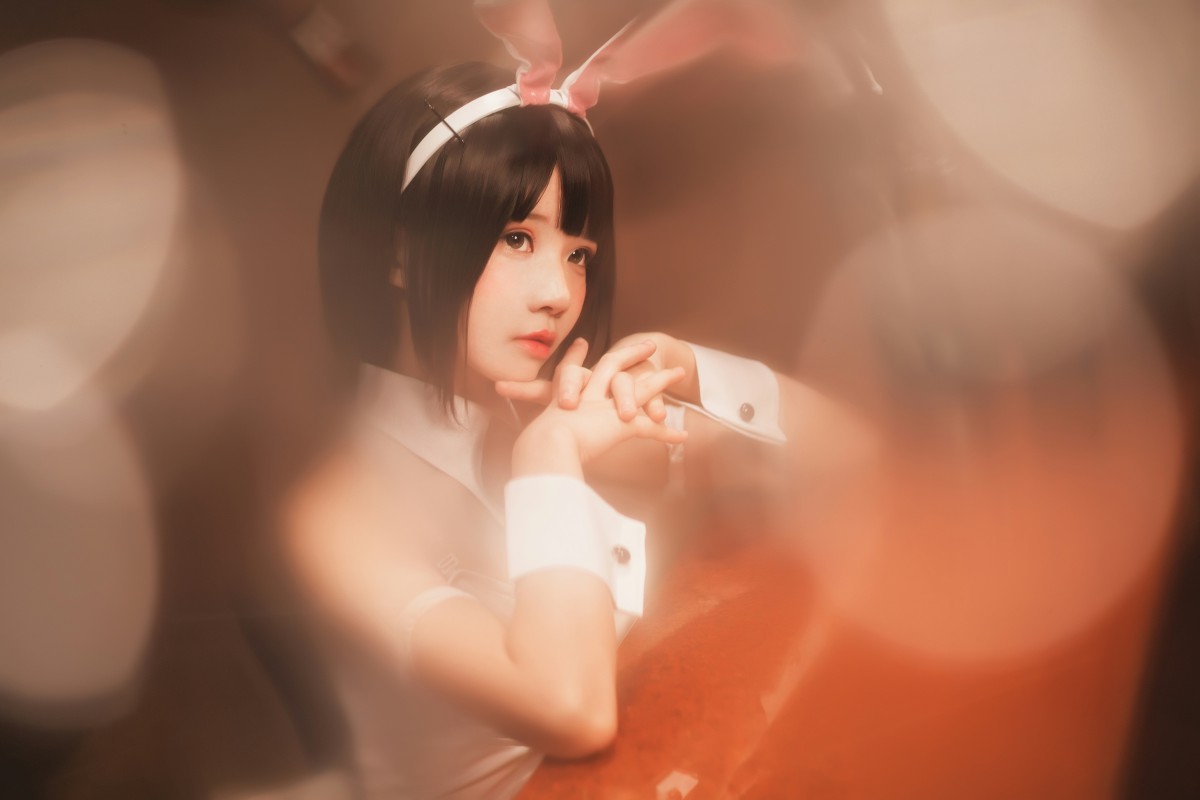 图片[29]-萝莉风COS 桜桃喵 – 加藤惠系列之兔女郎 – COSPLAY-小爱·美女部落