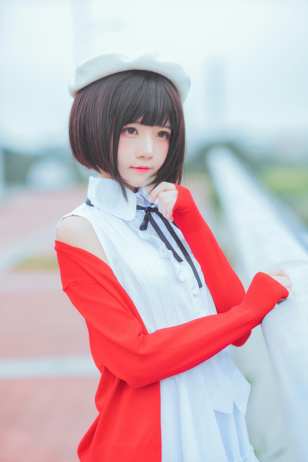 图片[2]-萝莉风COS 桜桃喵 – 加藤惠系列之常服 – COSPLAY-小爱·美女部落