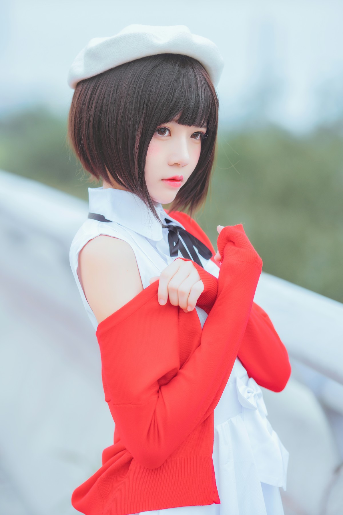 图片[3]-萝莉风COS 桜桃喵 – 加藤惠系列之常服 – COSPLAY-小爱·美女部落