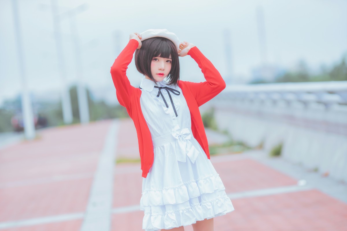 图片[7]-萝莉风COS 桜桃喵 – 加藤惠系列之常服 – COSPLAY-小爱·美女部落