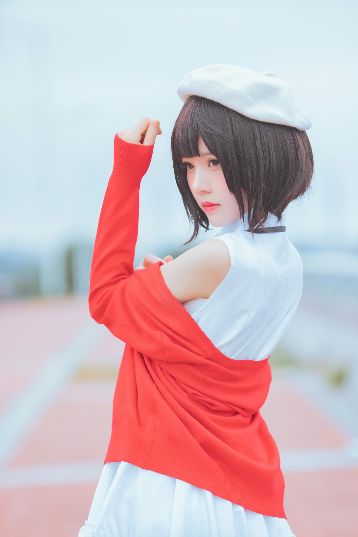 图片[11]-萝莉风COS 桜桃喵 – 加藤惠系列之常服 – COSPLAY-小爱·美女部落