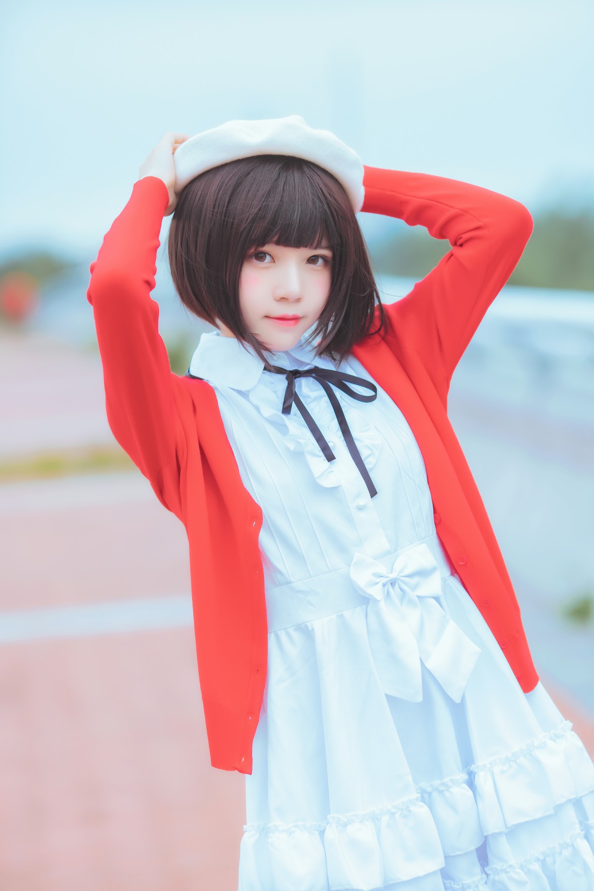 图片[16]-萝莉风COS 桜桃喵 – 加藤惠系列之常服 – COSPLAY-小爱·美女部落