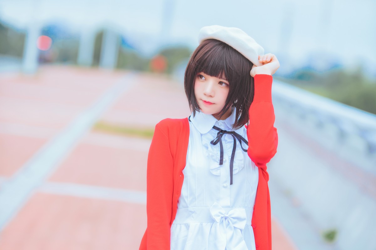 图片[17]-萝莉风COS 桜桃喵 – 加藤惠系列之常服 – COSPLAY-小爱·美女部落