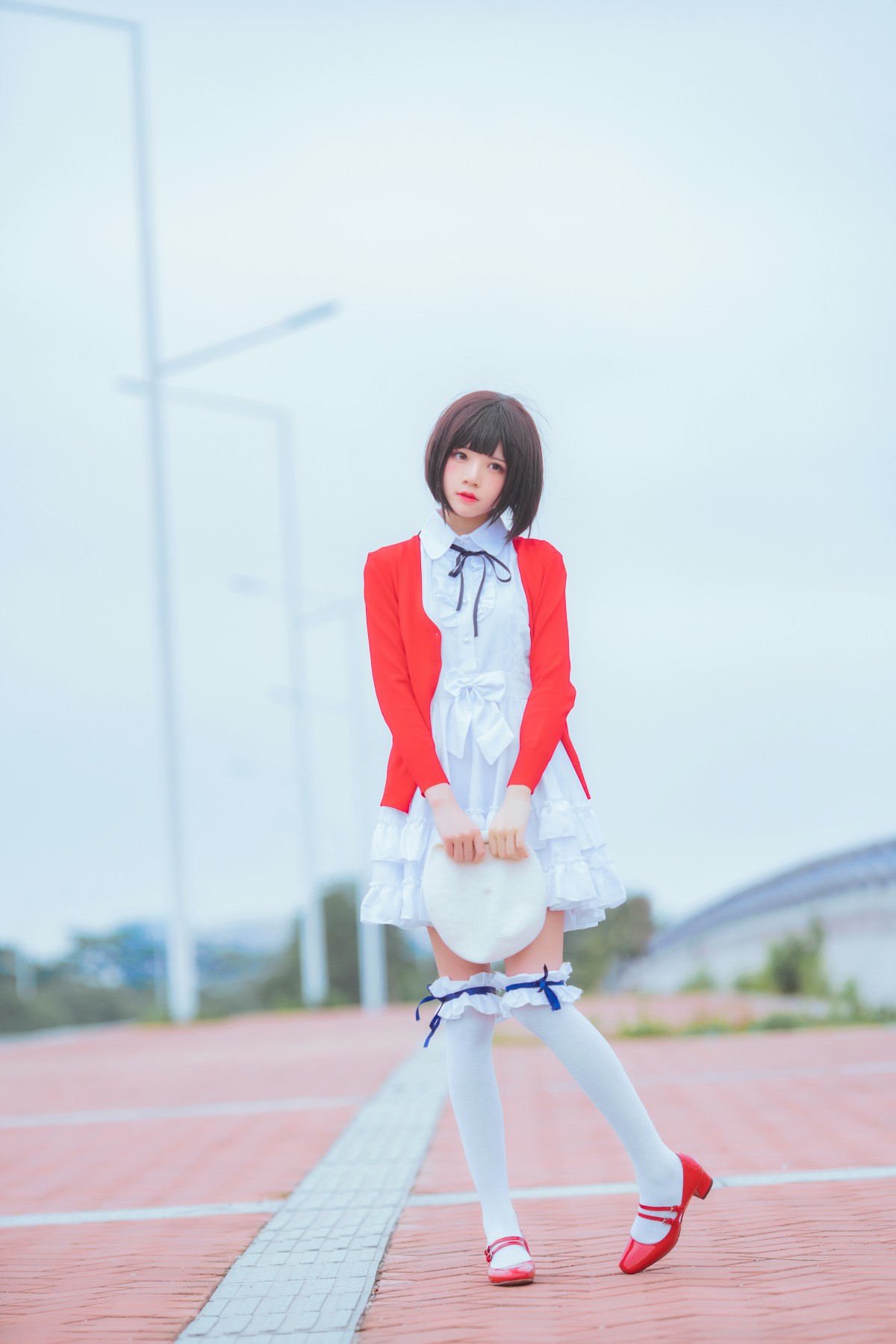 图片[21]-萝莉风COS 桜桃喵 – 加藤惠系列之常服 – COSPLAY-小爱·美女部落