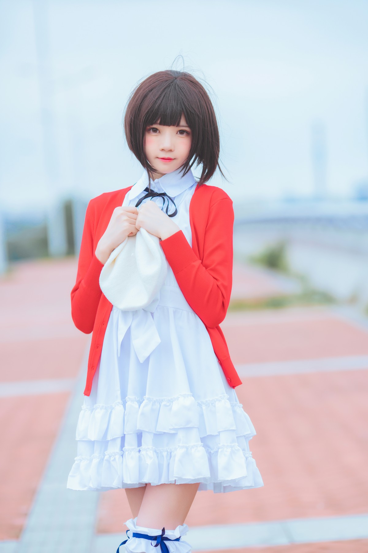 图片[22]-萝莉风COS 桜桃喵 – 加藤惠系列之常服 – COSPLAY-小爱·美女部落
