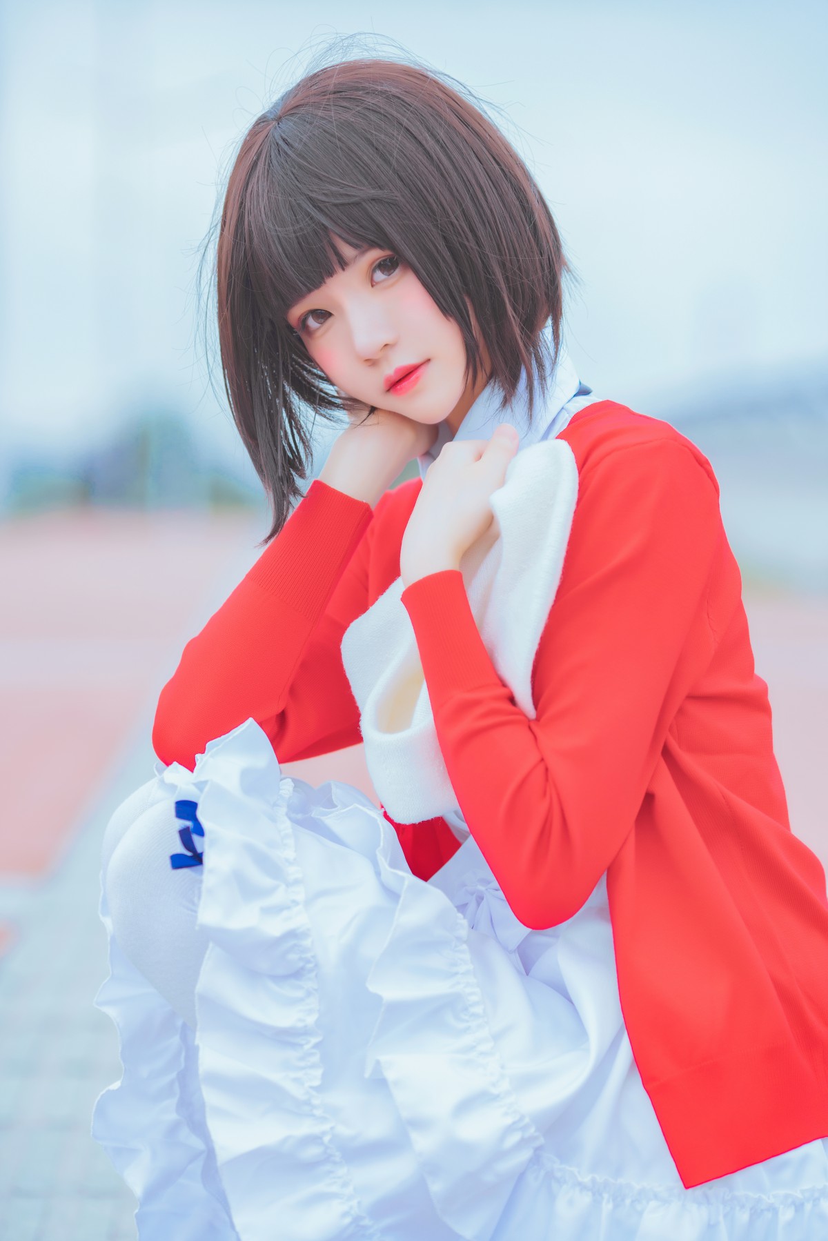 图片[25]-萝莉风COS 桜桃喵 – 加藤惠系列之常服 – COSPLAY-小爱·美女部落