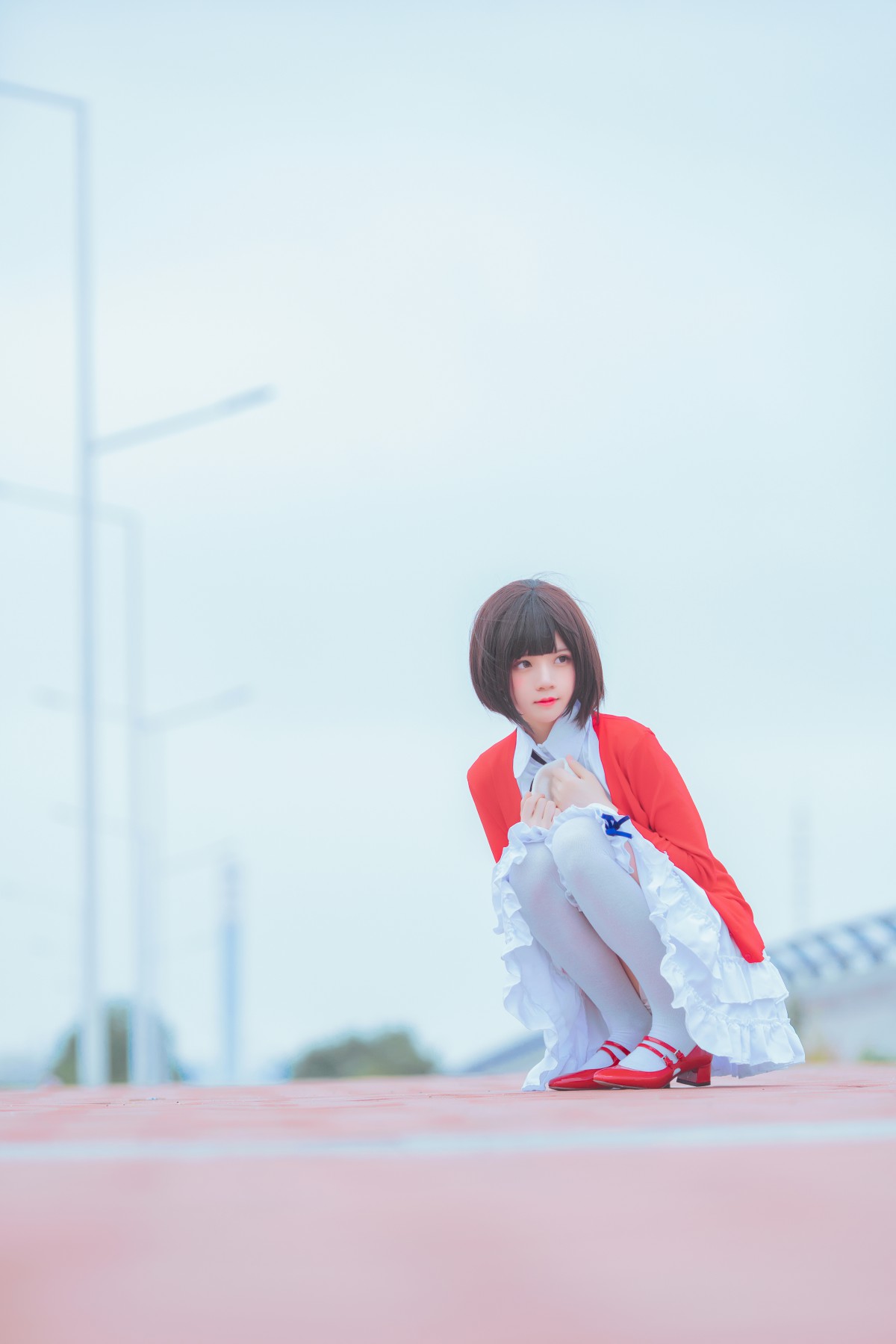 图片[26]-萝莉风COS 桜桃喵 – 加藤惠系列之常服 – COSPLAY-小爱·美女部落