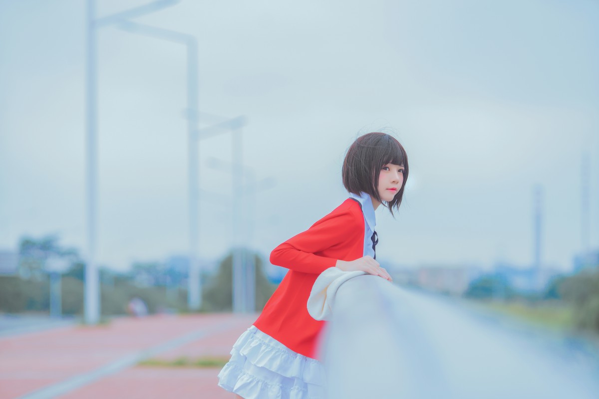 图片[27]-萝莉风COS 桜桃喵 – 加藤惠系列之常服 – COSPLAY-小爱·美女部落