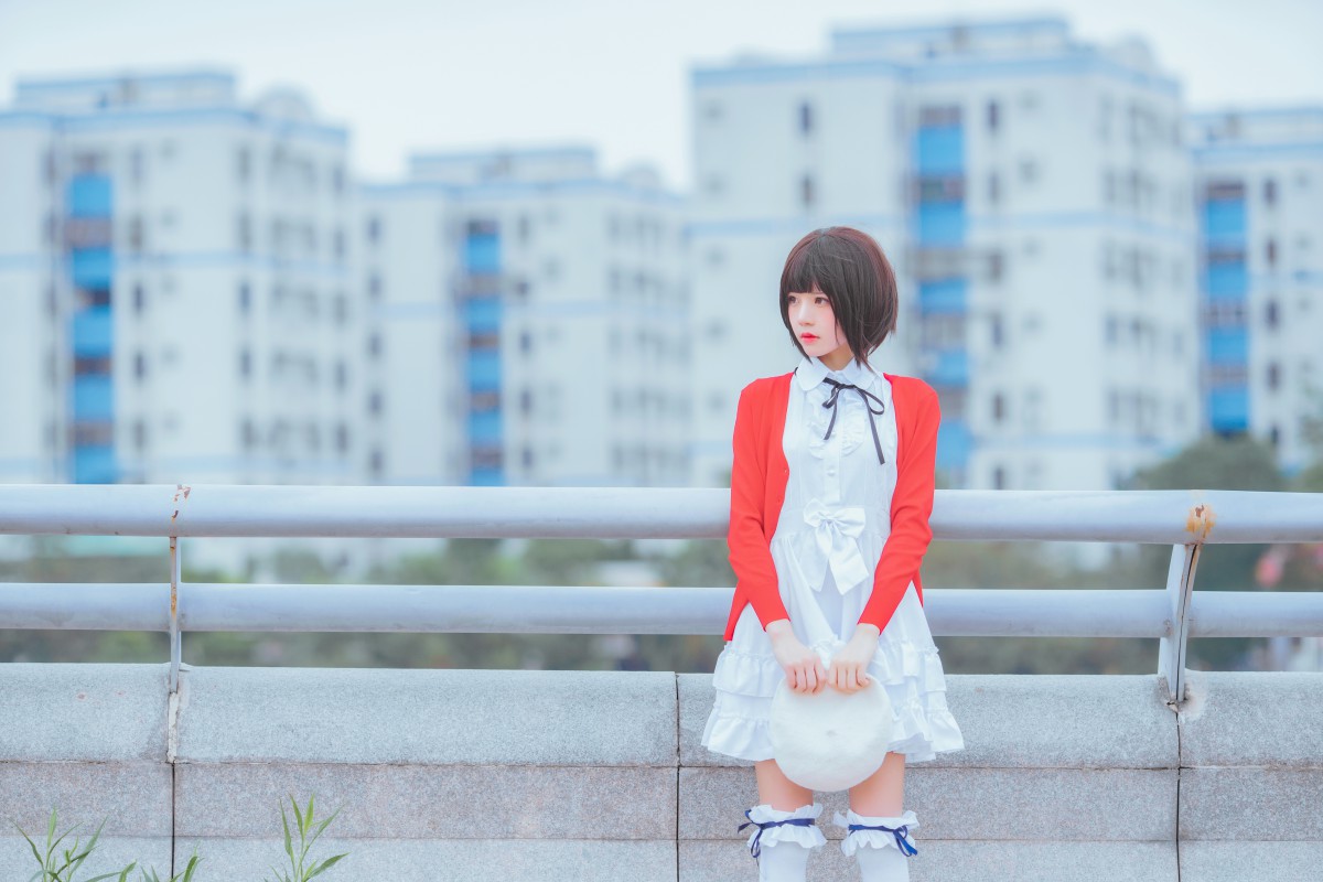 图片[29]-萝莉风COS 桜桃喵 – 加藤惠系列之常服 – COSPLAY-小爱·美女部落