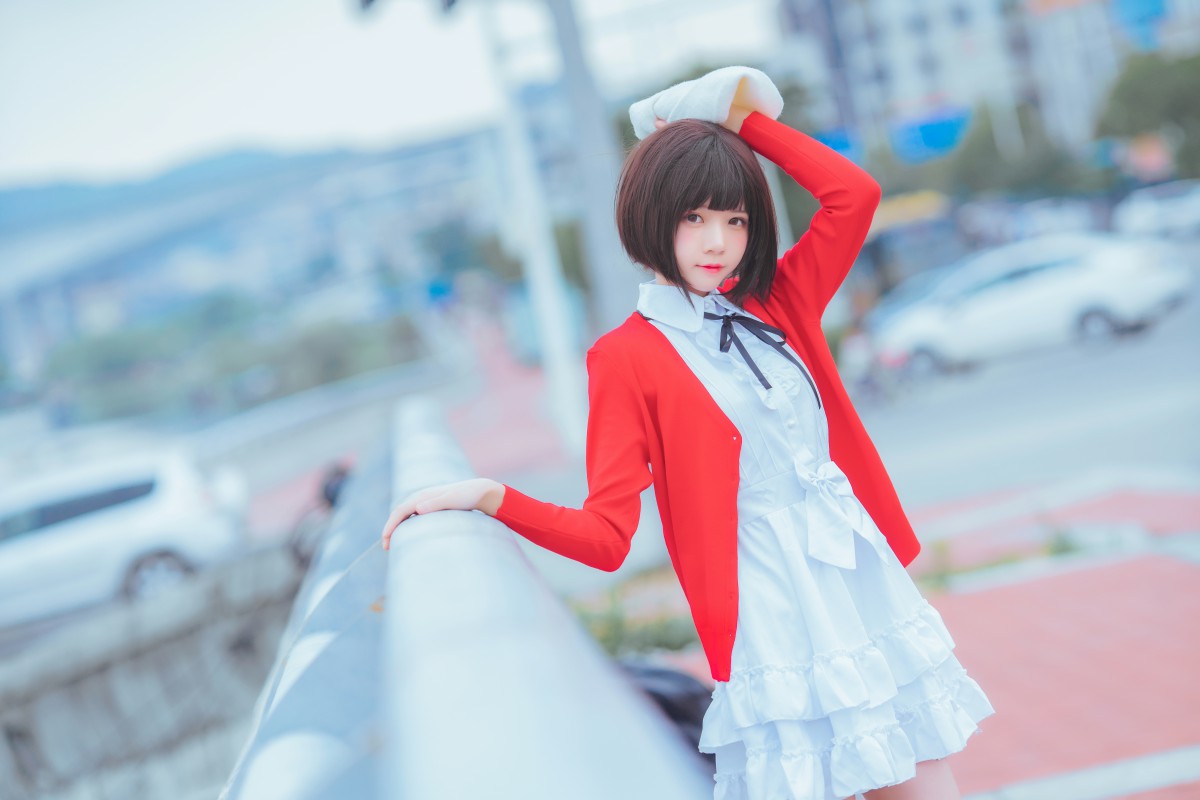 图片[31]-萝莉风COS 桜桃喵 – 加藤惠系列之常服 – COSPLAY-小爱·美女部落