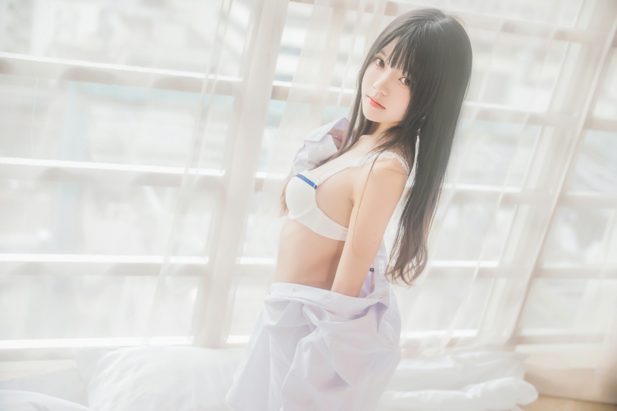 图片[47]-萝莉风COS 桜桃喵 – 白衬衫散发 – COSPLAY-小爱·美女部落